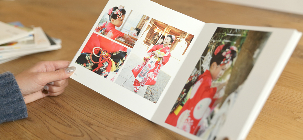 七五三撮影でお客様の思い出をカタチに。顧客満足度の高いフォトブックを提案しましょう。